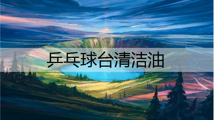 乒乓球台清洁油 乒乓球台清洁油